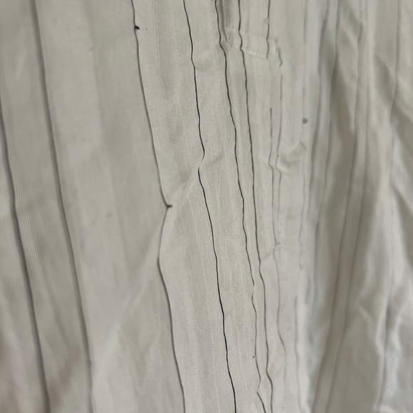 Vince Draped Striped Pullover Blouse - Picture 7 of 12